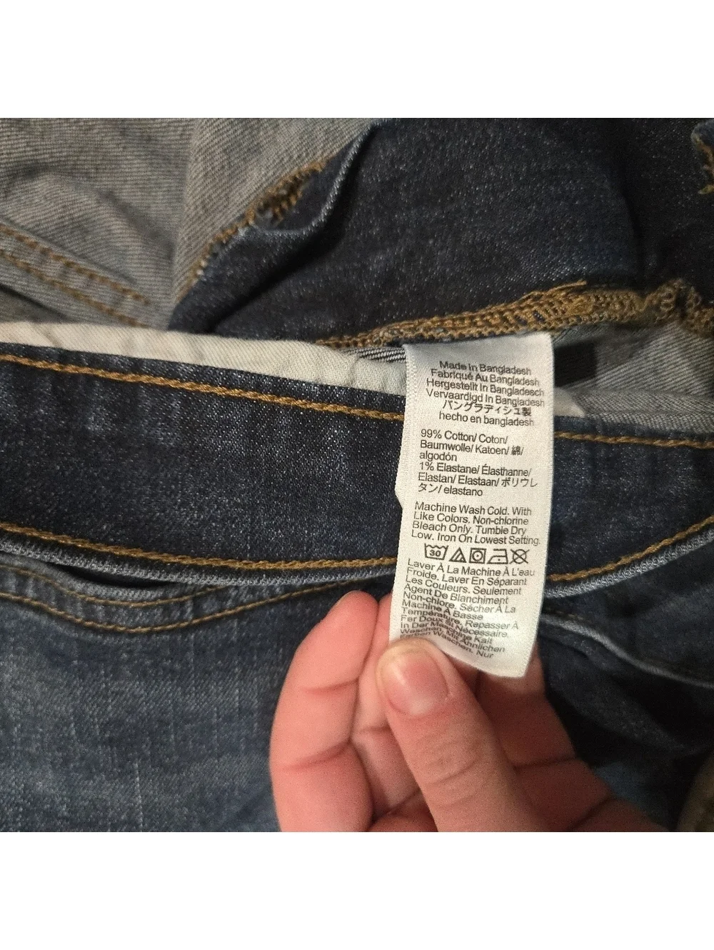 J. Crew 99% cotton